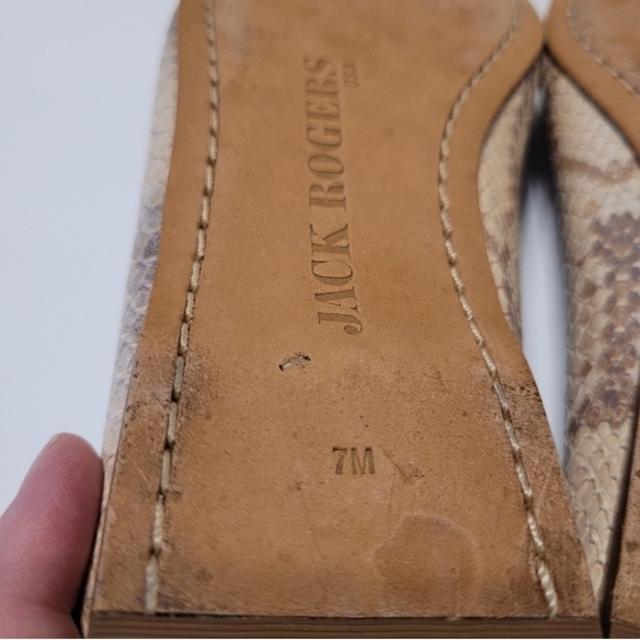 Jack Rogers leather shoes size 7 - Picture 8 of 9